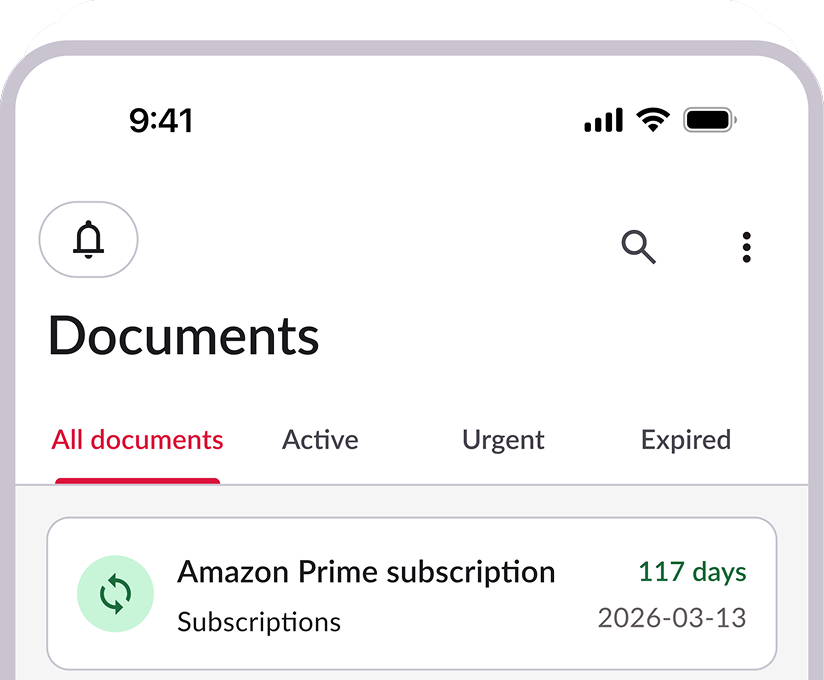 Terminowo app screenshot